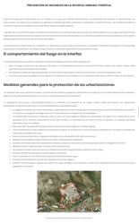 PREVENCIÓN DE INCENDIOS EN LA INTERFAZ URBANO-FORESTAL